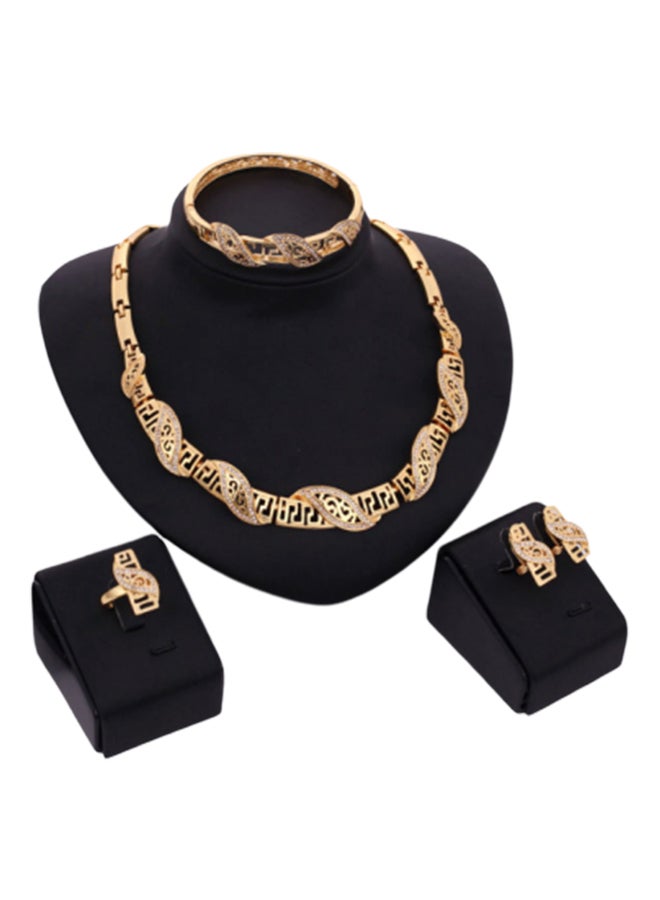 4-piece Necklace Earrings set - v1564072745/N28331058A_1