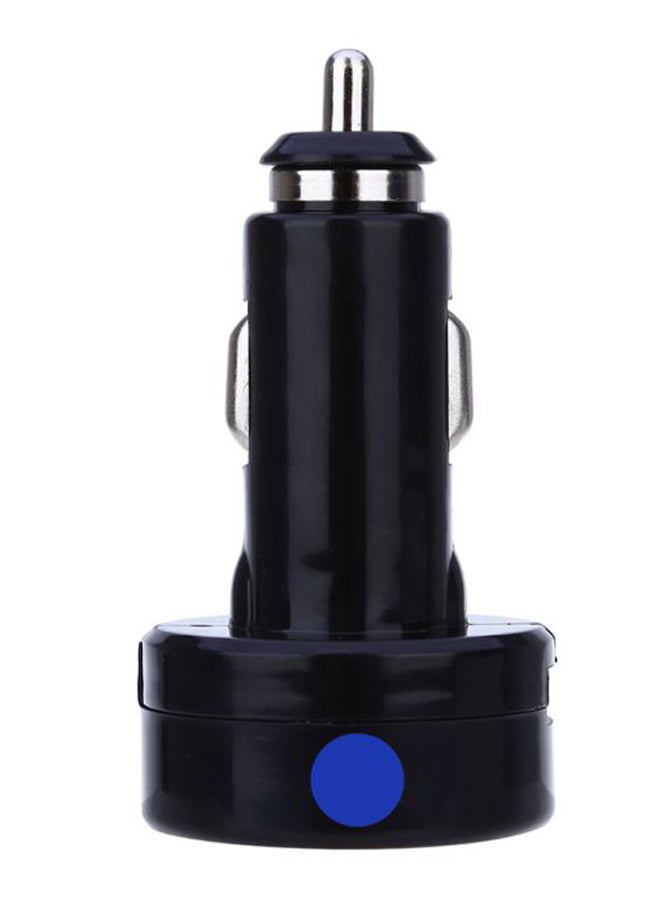 USB Car Charger Blue  - Image 2