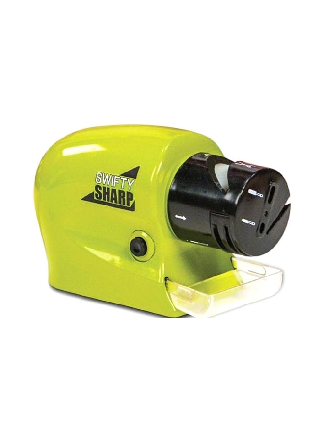 Swifty Sharp Portable Motorized Knife Sharpener Green/Black Green/Black  - Image 1