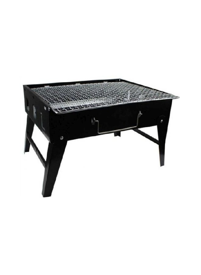 Portable BBQ Charcoal Grill Black 35x20x27cm - Image 1