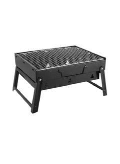 Generic Portable BBQ Charcoal Grill Black  - Image 1