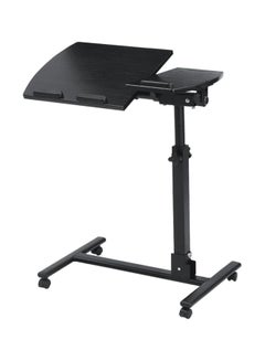 LANGRIA Laptop Stand Rolling Cart Black 
