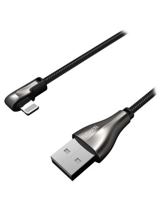 USB Lightning Type-C Data Sync And Charging Cable Black - v1564077792/N27621890A_1