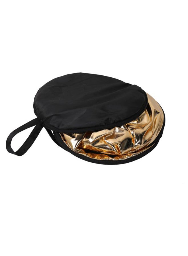 5-In-1 Foldable Photography Reflect Plate Black/Gold  - Image 1