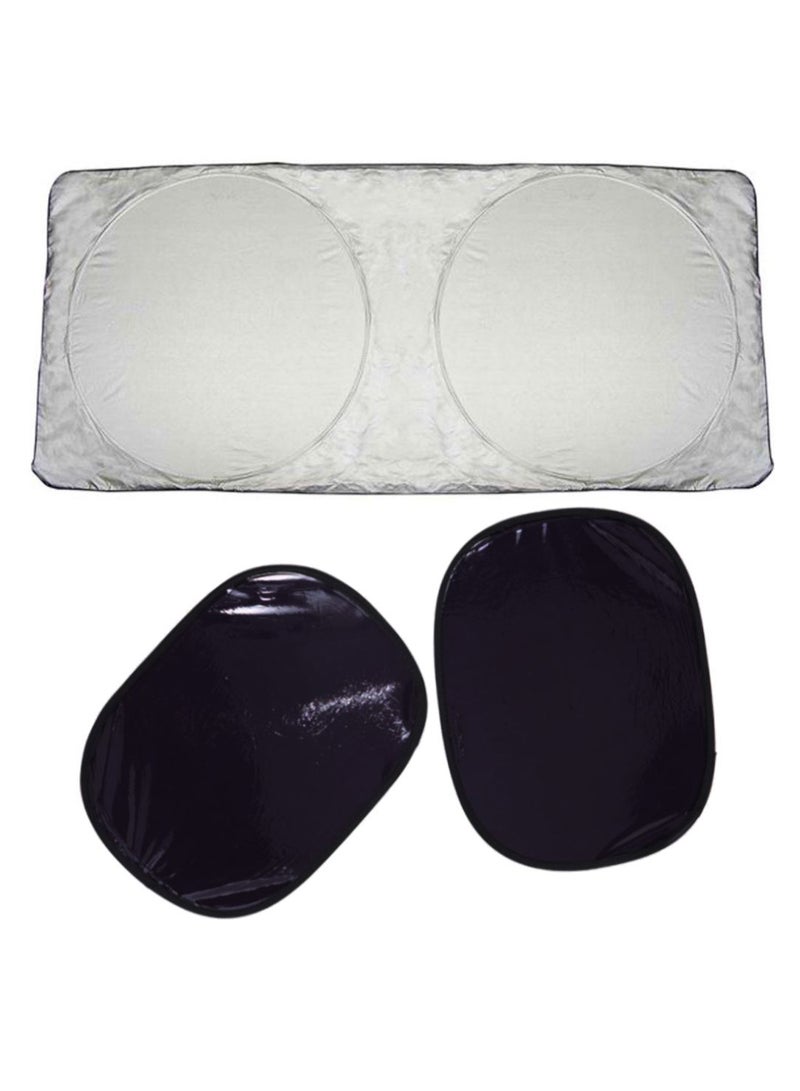 3-Piece Static Side With Spring Sunshade