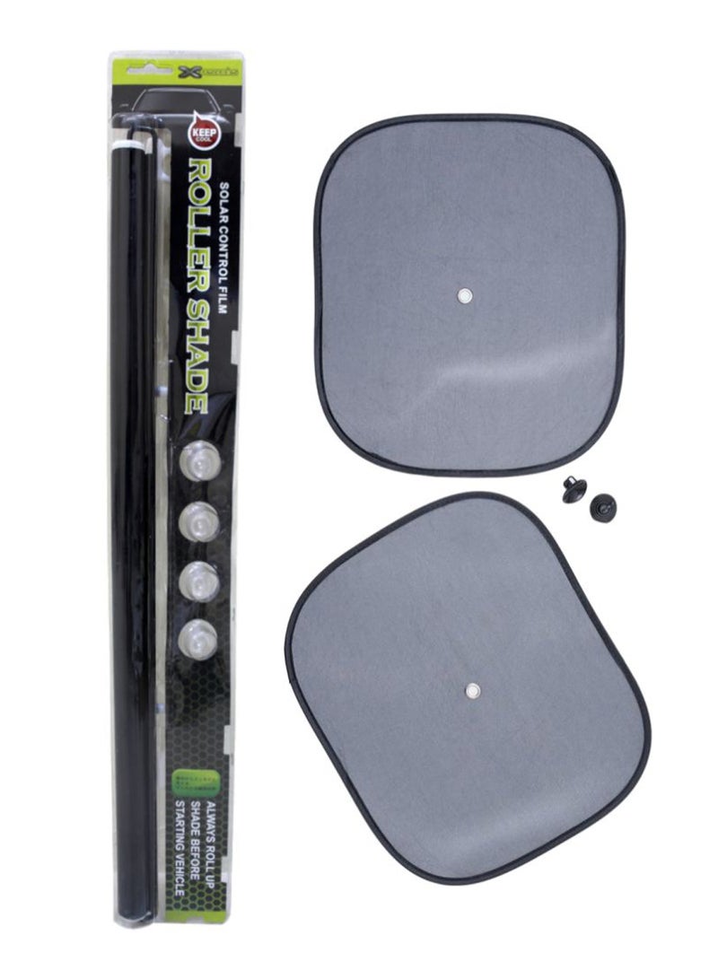 3-Piece Side And Rolly Sunshade