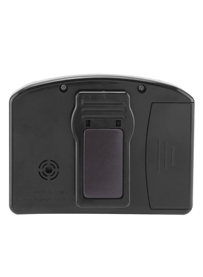 Generic - Portable Countdown Timer Desk Clock Black 3.2x2.4x0.7inch - Image 1