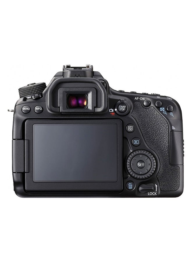 كانون - كاميرا EOS 80D DSLR بعدسة ذات فتحة 18-55 ملم مع الملحقات - Image 1