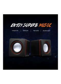 Generic Mini Music Speaker Black  - Image 4