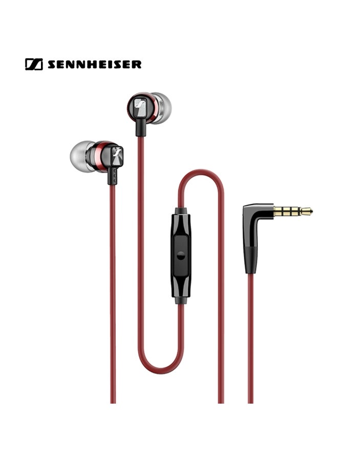 Sennheiser - CX 3.00 Wired In-Ear Earphones Red/Black/Grey - Image 1