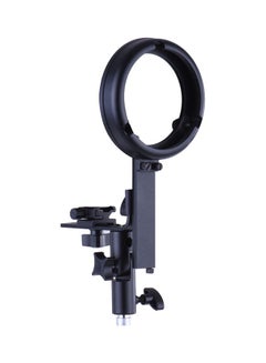 Generic L-Bracket Speedlite Flash Mount For Softbox/Reflector Black/Silver  - Image 1