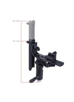 Generic L-Bracket Speedlite Flash Mount For Softbox/Reflector Black/Silver  - Image 2