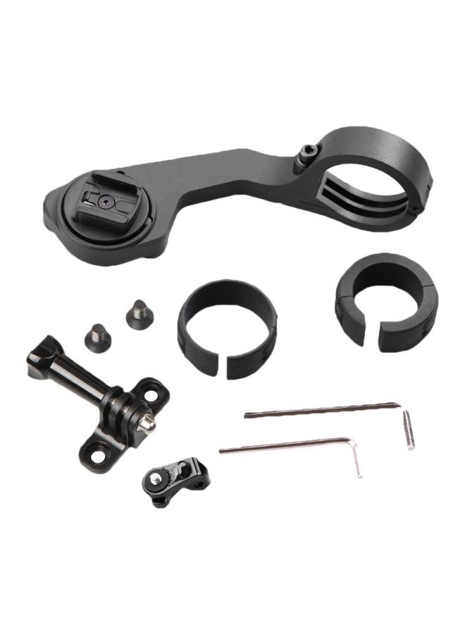 ANDOER 9-Piece Bike Mount Holder Kit For Cateye CC-PA100W/500B CC-RD310W/410DW/420DW/430DW/500B CC-VT210W/220W CC-MC200W CC-GL11/51 CC-PD100W/ GoPro/Sony/Garmin VIRB X/XE/SJ Cam Action Cameras Black  - Image 1
