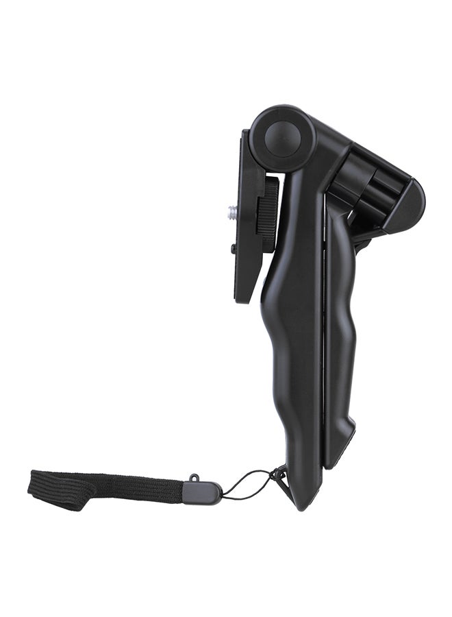 2-In-1 Mini Folding Tripod Stand For GoPro Hero 4/3+/3/2/1 DC DSLR/SLR Camera/Smartphone Black - Image 1