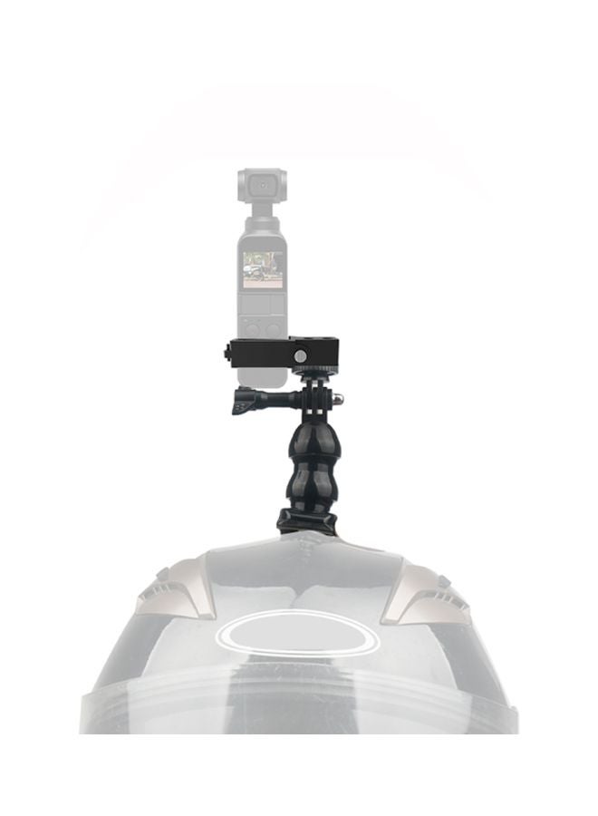 Helmet Mount Kit For DJI DJI Osmo Pocket Gimbal Camera Black  - Image 2