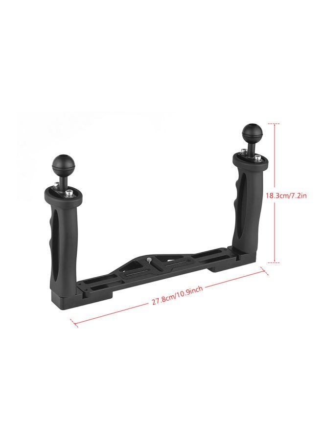 Generic Bracket Stabilizer For GoPro 6/5/4/3+/3 SJCAM SJ4000/5000/6000 Yi Black  - Image 5