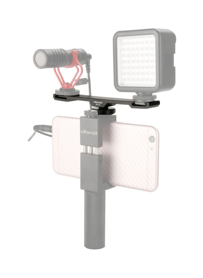 Ulanzi Flash Extension Bracket For DV/DSLR Camera Black - Image 2