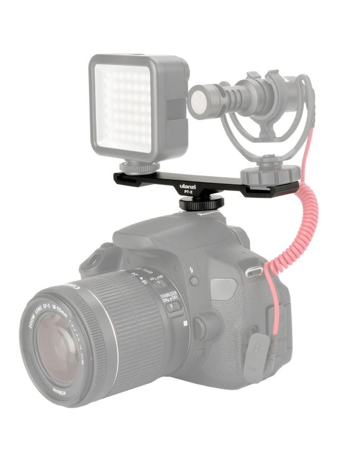 Ulanzi Flash Extension Bracket For DV/DSLR Camera Black - Image 3