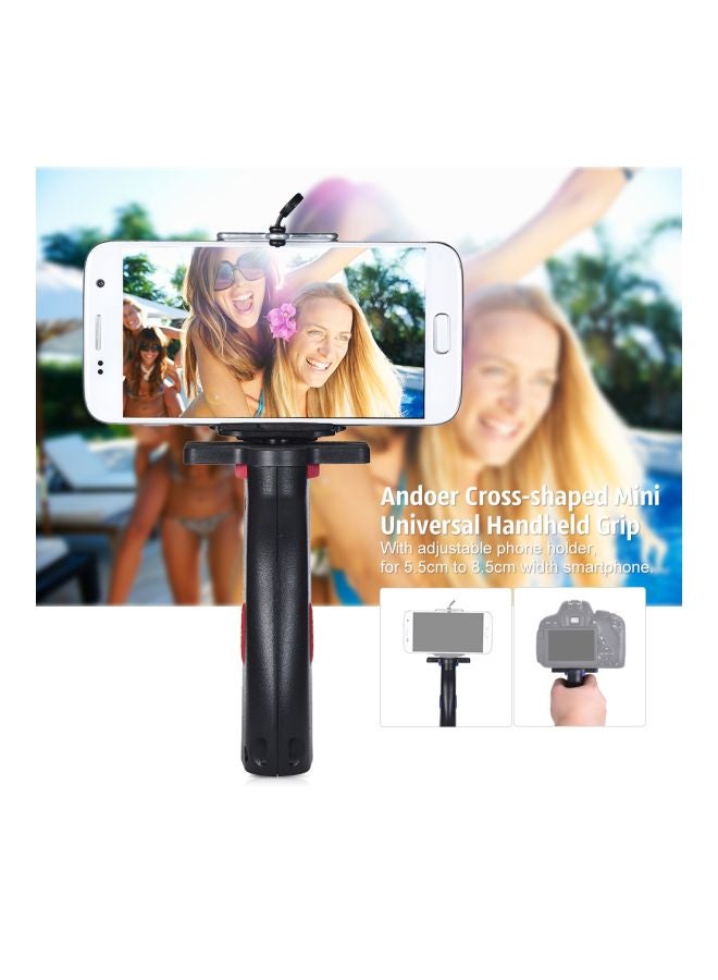 ANDOER - Handheld Stabilizer Holder With Screw Mount Black/Blue - Image 1