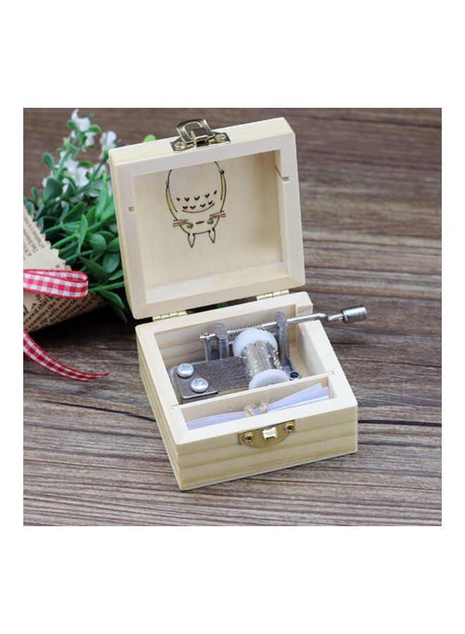 Decorative Dragon Cat Music Box Beige 8.5x7x3.5cm  - Image 2