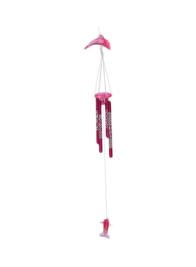 Decorative Hanging Dolphin Wind Chime Pink 40cm - v1564124209/N28418152A_1