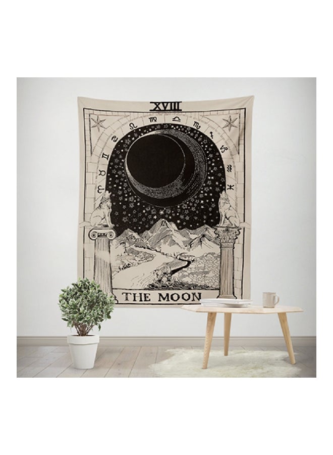 Printed Tapestry Beige/Black 0.3x150x130cm  - Image 4