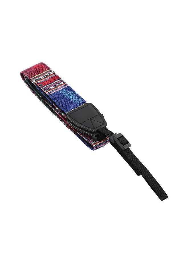 Generic Printed Shoulder Strap For DSLR Camera Red/Blue/Black  - Image 3