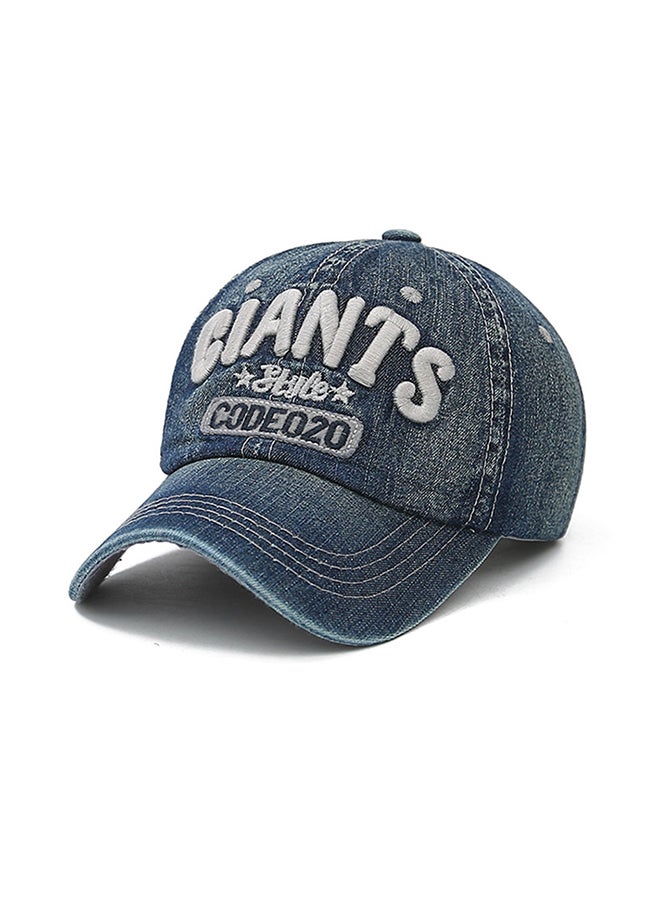 Hip Hop Snapback Cap Blue 