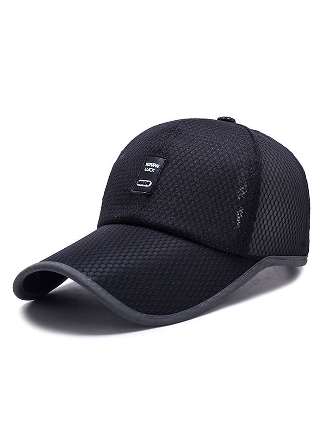 Solid Design Sports Cap Black 