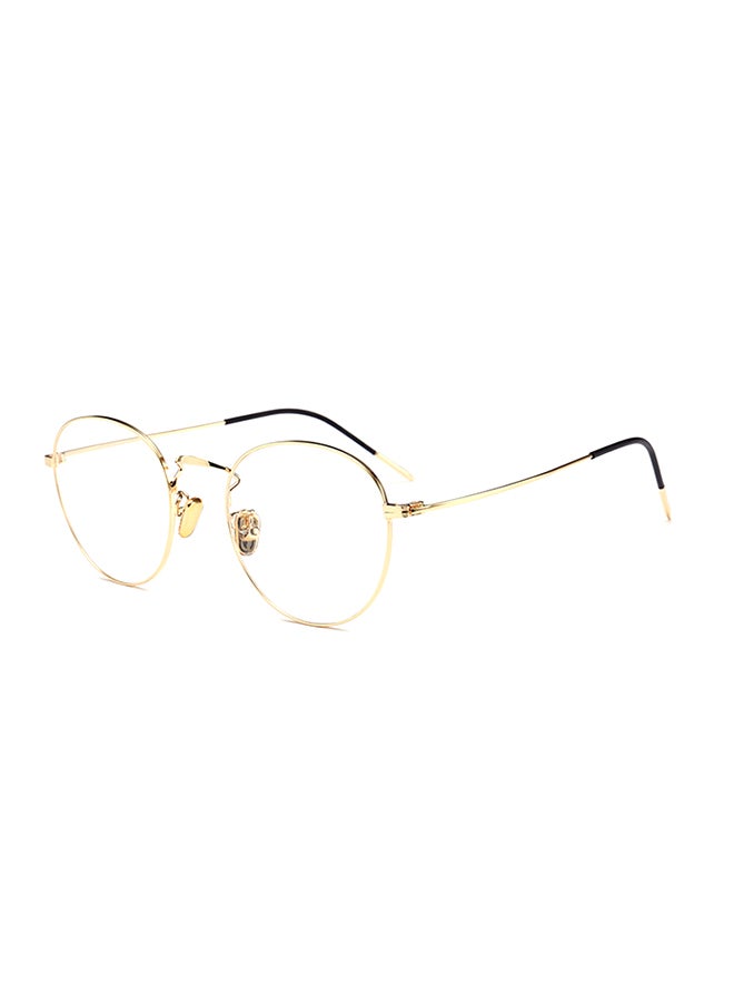 unisex Round Eyeglasses Frame - Image 1