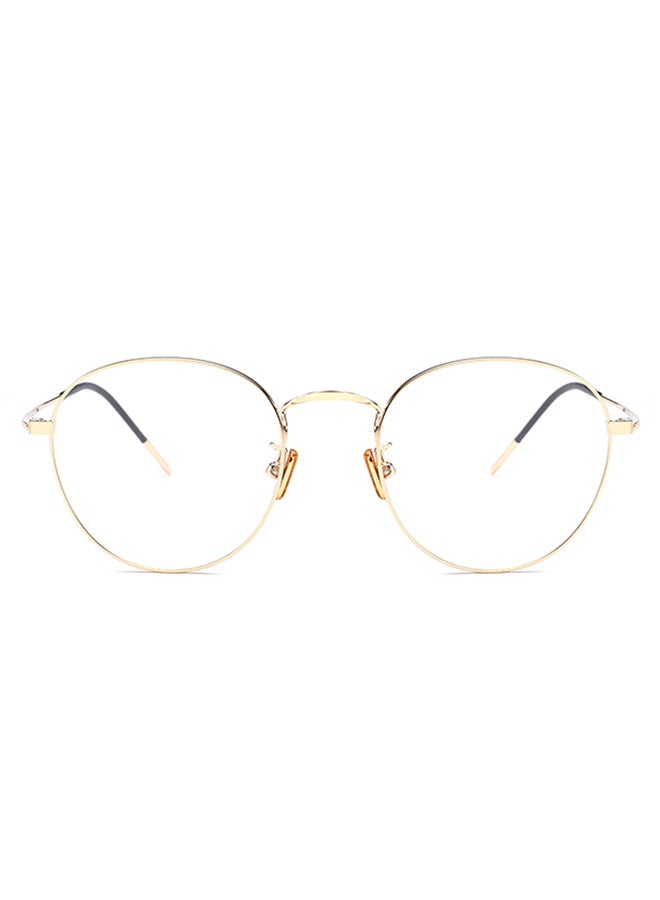 unisex Round Eyeglasses Frame - Image 2