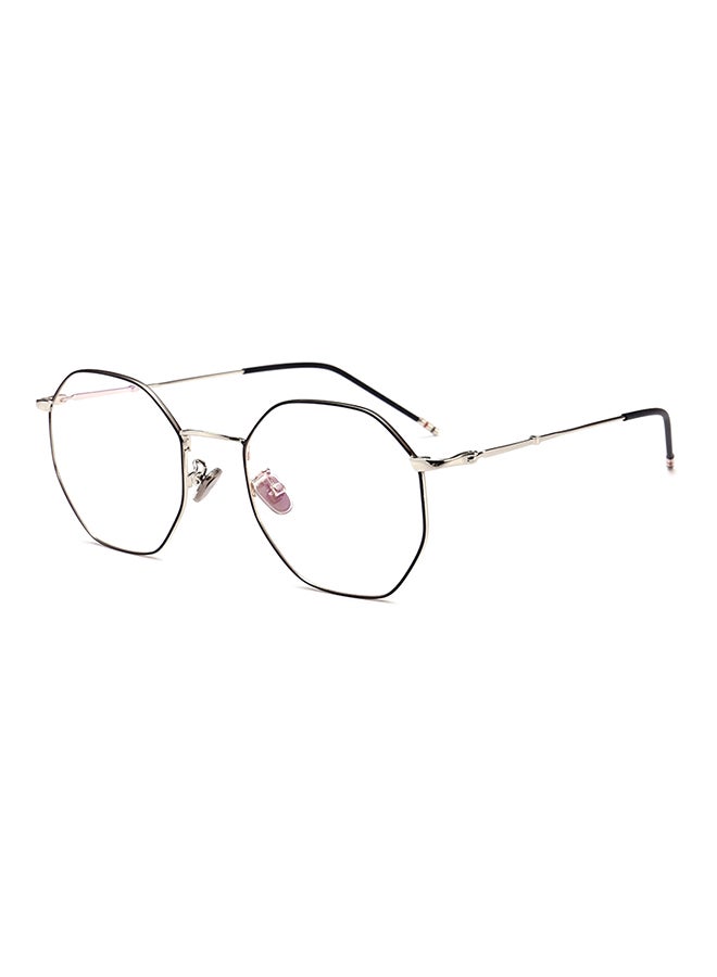 Full Rim Hexagon Shape Eyeglasses Frame - Image 1