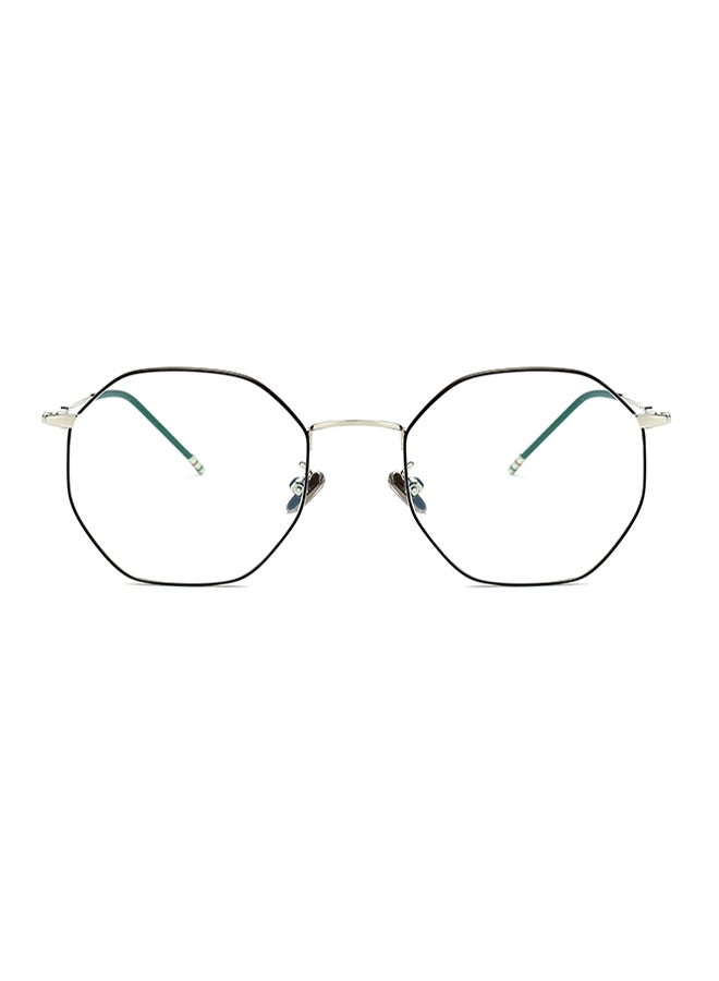 Full Rim Hexagon Shape Eyeglasses Frame - Image 2