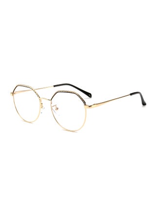 unisex Full Rim Hexagon Shape Eyeglasses Frame - v1564134162/N28664416A_1
