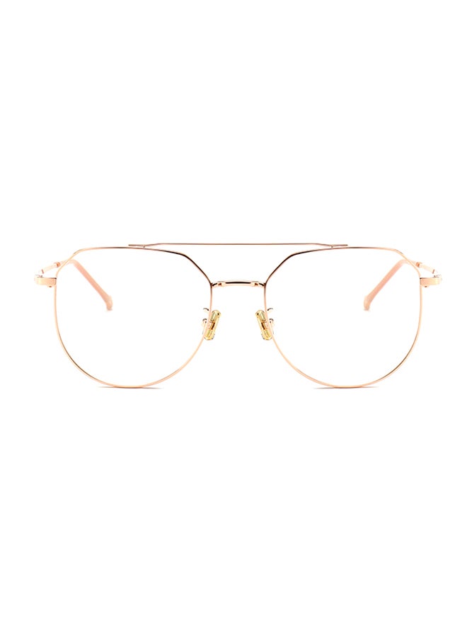 unisex Pilot Eyeglasses Frame - Image 2