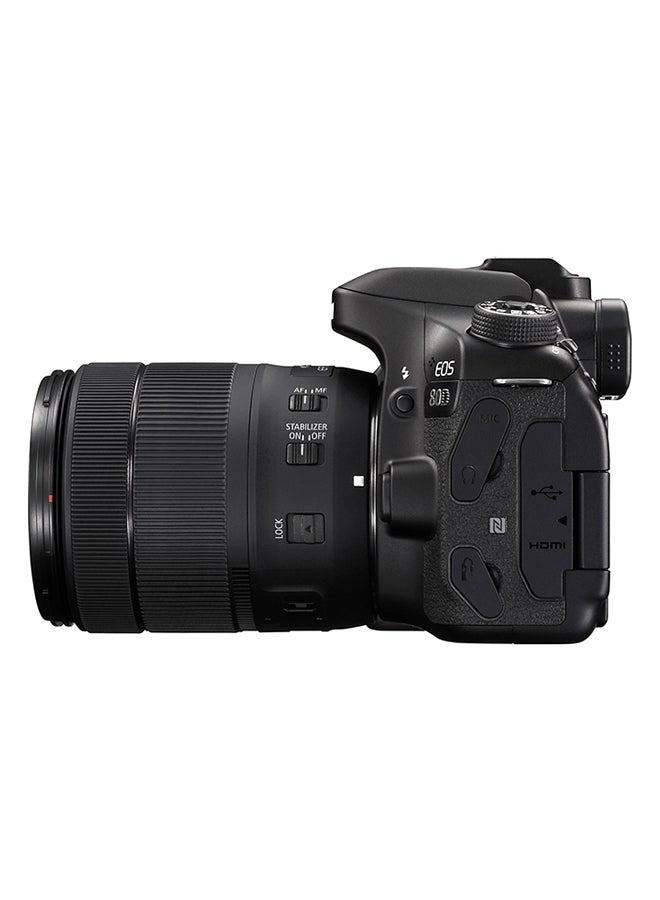 EOS 80D DSLR With EF-S 18-135mm f/3.5-5.6 IS USM Lens 24.2MP,LCD Touchscreen And Built-In Wi-Fi