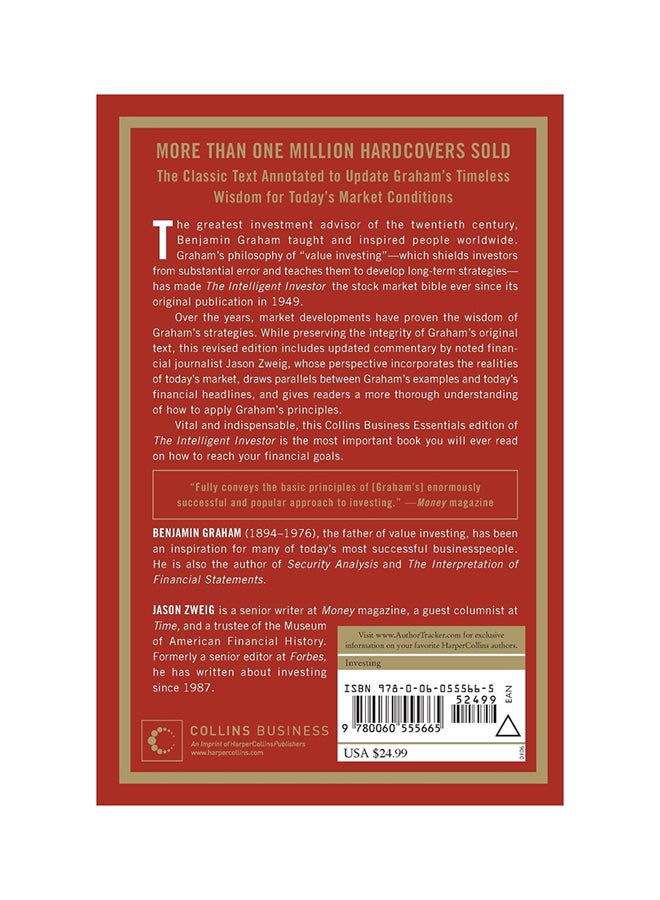 المستثمر الذكي بقلم بنجامين جراهام، 2003 - غلاف ورقي عادي الإنجليزية - 23/10/2003 - v1564134294/N11249782A_2