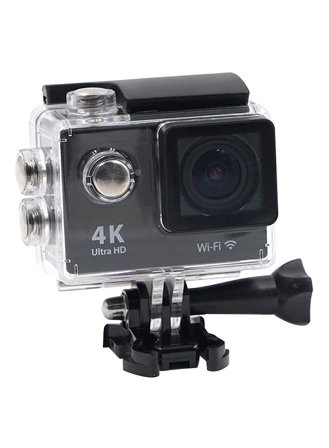 H9 4K Ultra HD Wi-Fi 12MP Sports And Action Camera Black