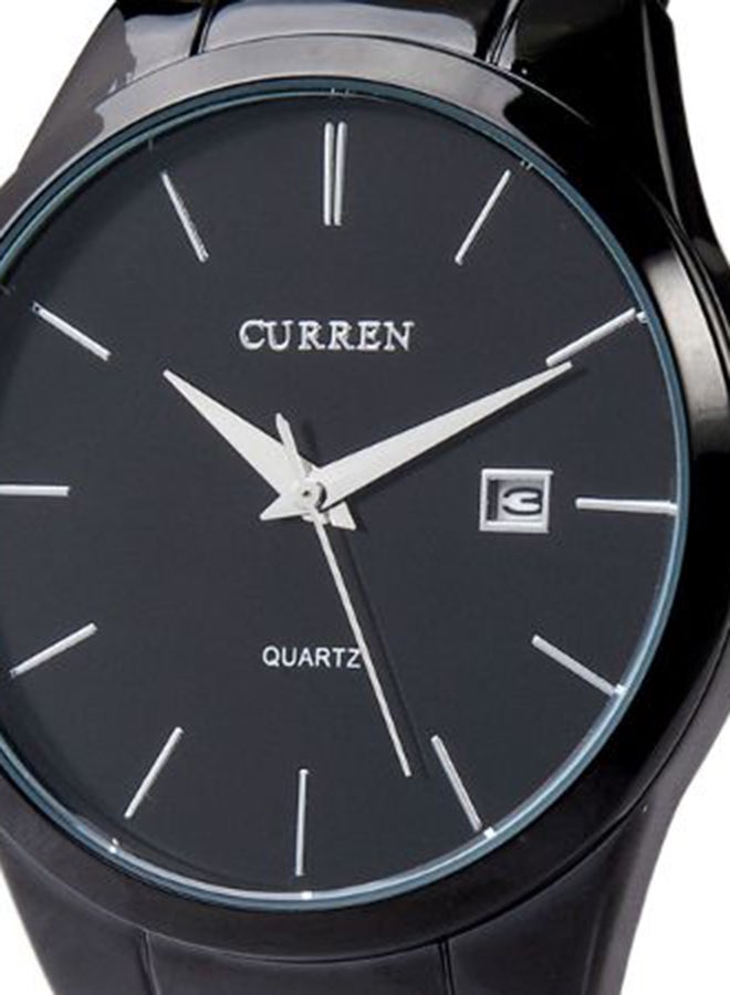 CURREN Men's Stainless Steel Analog Wrist Watch M8106BB - 29 mm -Black  - Image 3