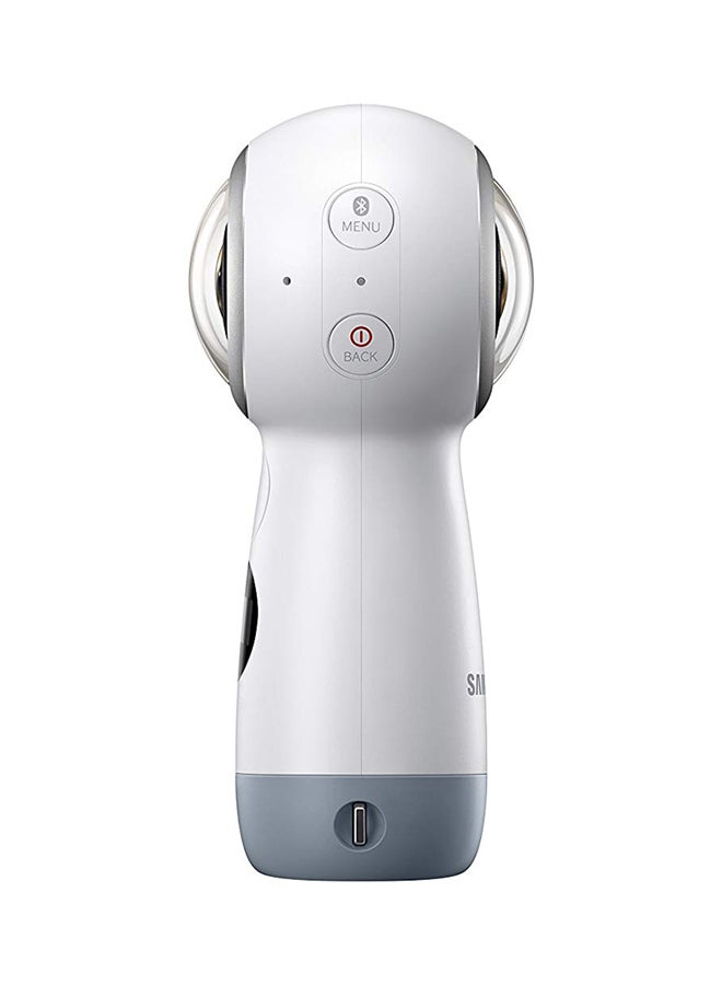 Samsung - Gear 360 8.4MP 4K HD Sports And Action Camera - Image 1