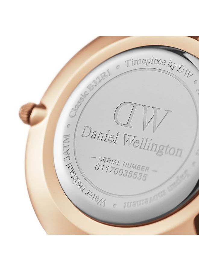 DANIEL WELLINGTON women Petite Melrose Stainless Steel Analog Watch DW00100161  - Image 5