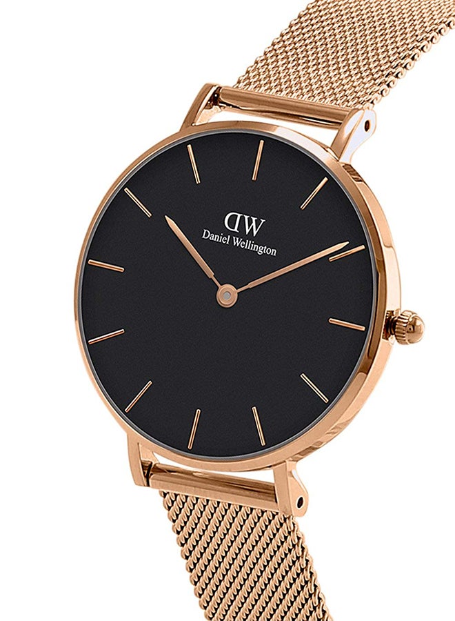 DANIEL WELLINGTON women Petite Melrose Stainless Steel Analog Watch DW00100161  - Image 3