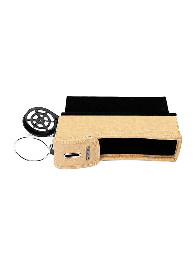 Sharpdocar - Leather Car Seat Gap Storage Box - Image 1