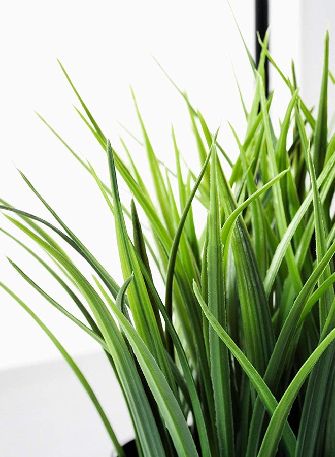 Generic - Fejka Artificial Grass With Pot Green/Black 20cm - Image 1