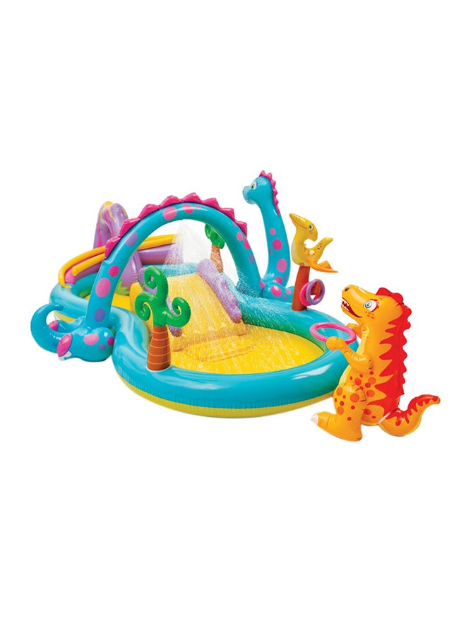 INTEX Dinoland Play Center Water Pool 131x90x44inch 131x90x44inch - Image 1