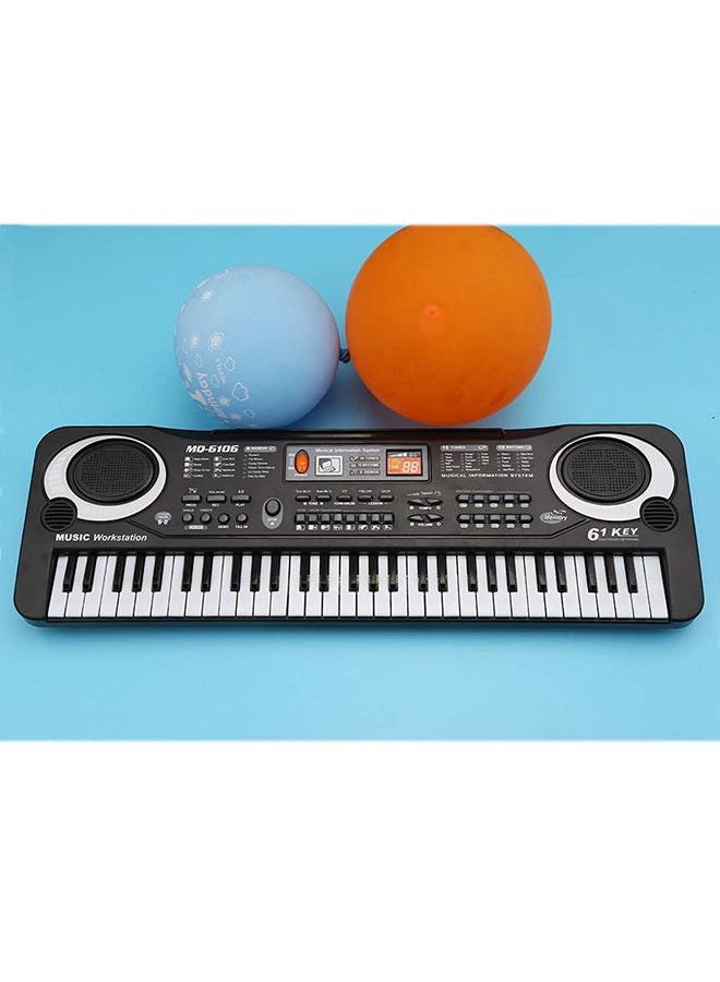 Generic - 61-Keys Electronic Piano Keyboard With Microphone - Image 1
