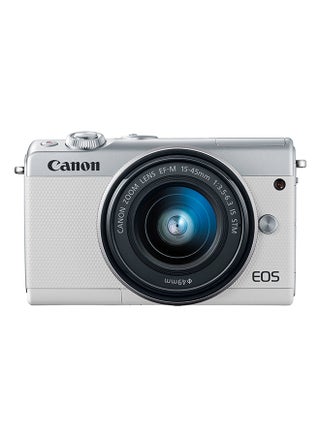 EOS M100 24.2 MP Mirrorless Camera With EF-M 15-45mm IS STM Lens Kit - v1564134393/N15678177A_1