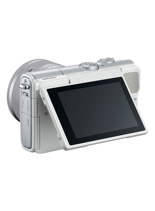 Canon - EOS M100 24.2 MP Mirrorless Camera With EF-M 15-45mm IS STM Lens Kit - Image 1