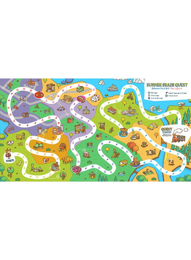 Summer Brain Quest: Pre-K And K paperback english - 17-Apr-18