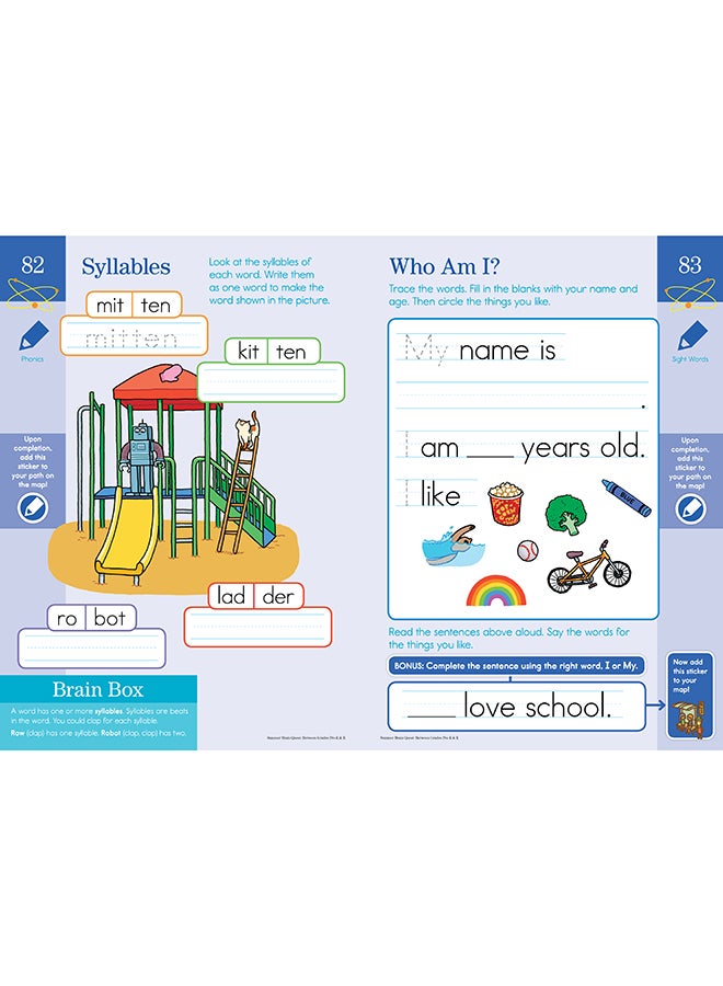 Summer Brain Quest: Pre-K And K paperback english - 17-Apr-18